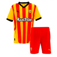 Dětský fotbalový dres RC Lens 2024-25 Domácí Krátký Rukáv (+ trenýrky)